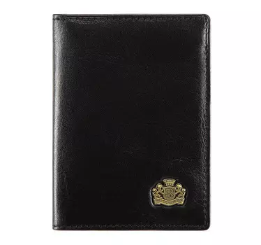 Кожаная обложка для документов с логотипом