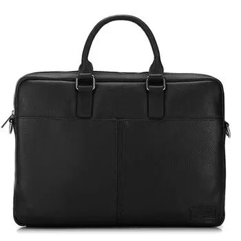 Кожаная сумка для ноутбука