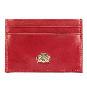 Кожаная визитница с маленьким гербом