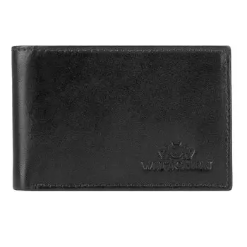 Кожаный кошелек мужской минималистичный