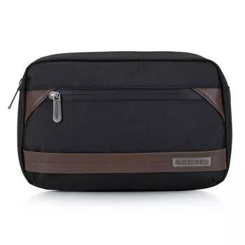 Мужская сумка на пояс со потайной молнией