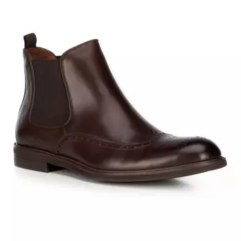 Мужские ботинки челси из перфорированной кожи