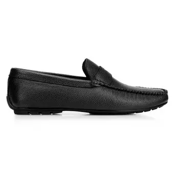 Мужские кожаные мокасины