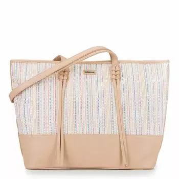 Плетеная сумка-шоппер