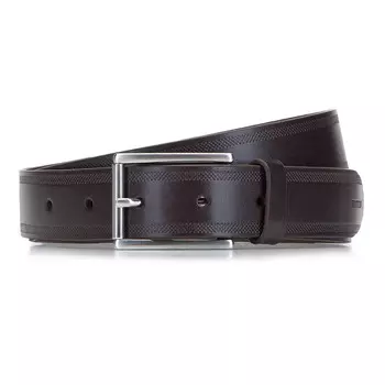 Ремень мужской кожаный с перфорированными краями