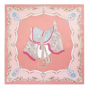 Шелковый шарф средний