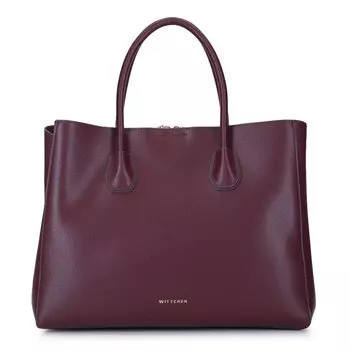 Сумка-сундук с удлиненной застежкой-молнией