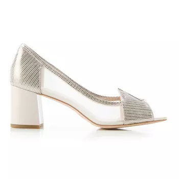 Туфли на каблуке прозрачные