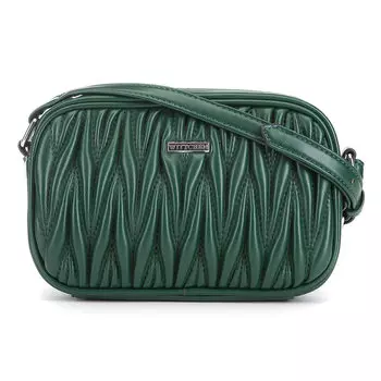 Женская гофрированная сумка через плечо