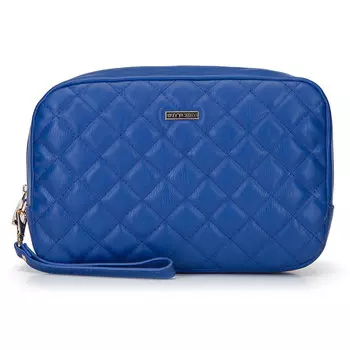 Женская стеганая косметичка с ручкой