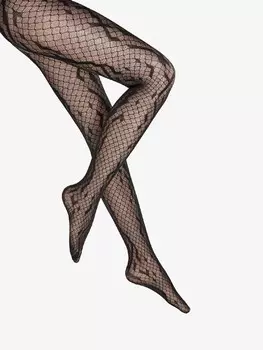 crossband net tights