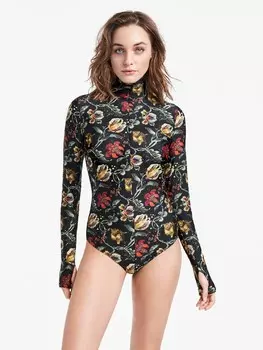 jungle print string body