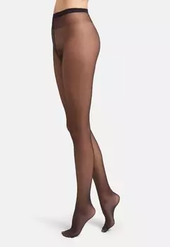 logo backseam tights