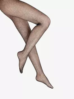 multi fish scale tights