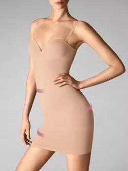 opaque naturel forming dress
