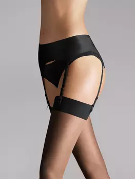 satin stocking belt