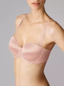 sheer touch bandeau bra