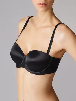 sheer touch bandeau bra