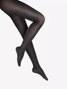 snake shimmer back seam tights