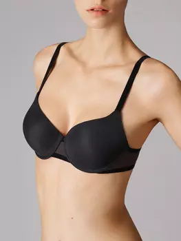 tulle cup bra