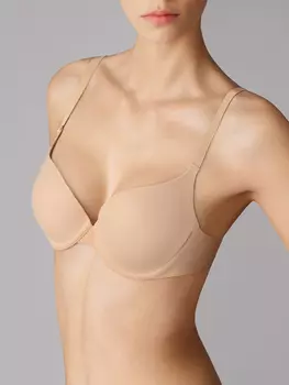 tulle push-up bra