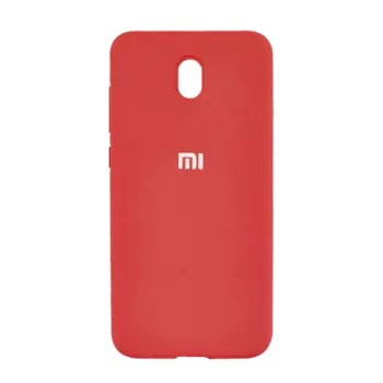 Накладка Silicone Case для Xiaomi Redmi 8A (Красный)