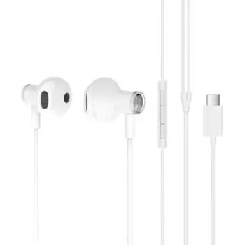 Наушники Xiaomi Dual-Unit Half-Ear Type-C (White) BRE02JY