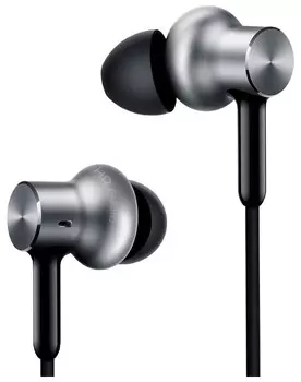 Наушники Xiaomi Mi In-Ear Headphones Piston Pro HD Silver