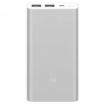 Внешний аккумулятор Xiaomi Mi Powerbank-2s 2USB 10000 Silver (VXN4228CN)