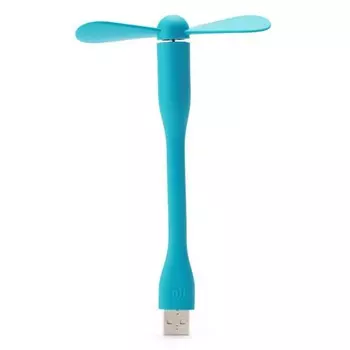 Xiaomi USB Fan Blue (мини-вентилятор)