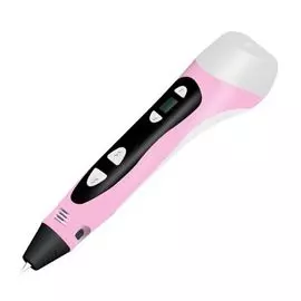 3D ручка Cactus CS-3D-PEN-C-PN PLA ABS LCD розовый