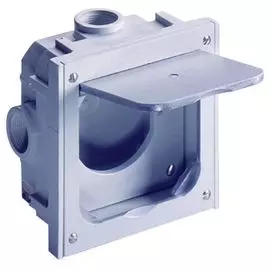 Адаптер ABL 1632497 для RJ45, ТВ и телефонных механизмов, IP41, серый