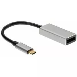 Адаптер Aopen/Qust ACU422MB USB 3.1 Type-C (m)--&gt; DP (f) 4K/60Hz, aluminium shell