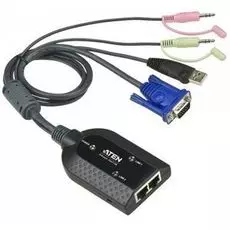 Адаптер Aten KA7178-AX КВМ, USB, VGA, аудио и поддержкой Virtual Media и Dual Output