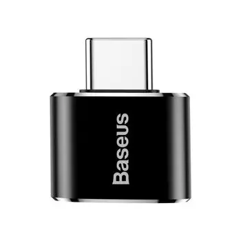 Адаптер Baseus CATOTG-01 USB Female - Type-C Male Converter black