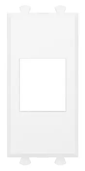 Адаптер DKC 4400211 модульный, без шторки для Keystone, "Белое облако", 1 модуль, "Avanti"