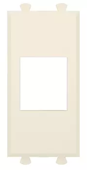 Адаптер DKC 4405211 без шторки для Keystone, "Ванильная дымка", 1 модуль, "Avanti"