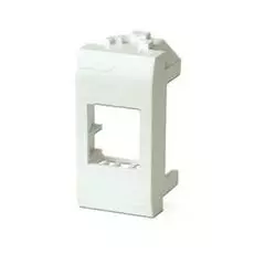 Адаптер DKC 75609S для информационных разъемов Systimax, слоновая кость, 1 модуль, "Brava"