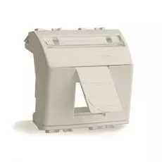 Адаптер DKC 75613S для информационных разъемов Keystone, слоновая кость, 2 модуля, "Brava"