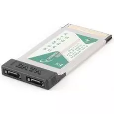 Адаптер Gembird PCMCIA-SATA2 CardBus PCMCIA на 2 SATA порта