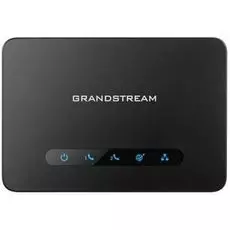 Адаптер IP-телефонии Grandstream HT-812 аналоговый телефонный, HT812. SIP, 2 порта FXS, 2 порта Ethe