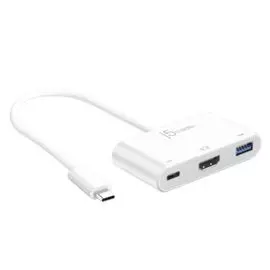 Адаптер j5create JCA379 USB Type-C to HDMI & USB 3.0 with Power Delivery