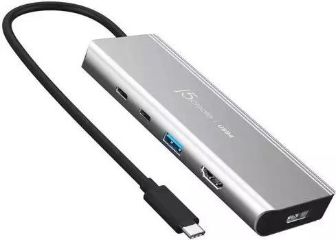 Адаптер j5create JCD401 USB4 Dual 4K Multi-Port Hub