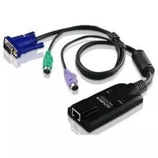 Адаптер KVM Altusen KA7520-AX KVM PS/2, 40 м, 1xUTP Cat5e, для подкл. комп. к перекл. KH15xxA/KH15xxAi/KL15xxA/KH25xxA, макс.разр.1600х1200, без БП