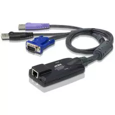 Адаптер KVM Aten KA7177-AX KVM USB, 50 метр., 1xUTP Cat5e, для подкл. комп. к перекл. KH15xxA/KH15xxAi/KL15xxA/KH25xxA/KN21xxx/41xxx/11xxv/KM0x32, мак