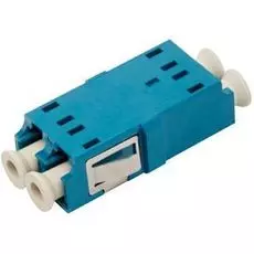 Адаптер Lanmaster LAN-2LCS/NF-AM-SM оптический LC, SM, корпус SC без фланцев,одномод, дуплексный