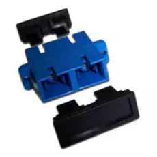 Адаптер Lanmaster LAN-2SC-AM-APC оптический SC, SM/APC, дуплексный