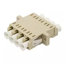 Адаптер Lanmaster LAN-4LC/S-AM-MM оптический LC, MM, корпус SC дуплекс, квадро