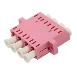 Адаптер Lanmaster LAN-4LC/S-AM-OM4 оптический LC, OM4 корпус SC дуплекс, квадро