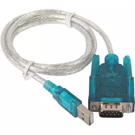 Адаптер ORIENT AM/DB9М USS-102 USB -> Serial (COM) RS232, 1.2 м. крепление COM винты, ret